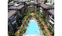 AL-1552, Am Strand gelegene Fernblick-Wohnung mit Balkon in Alanya-Zentrum