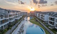 AN-2123, Meerblick-Eigentumswohnung (2 Zimmer, 1 Bad) mit Balkon und Tiefgaragen-Parkplatz in Antalya-Manavgat