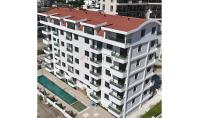 AL-1572, Neubau-Eigentumswohnung mit Balkon und Pool in Alanya-Gazipasa