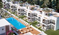 NO-794, Bergblick-Wohnung (4 Zimmer, 2 Bäder) mit Balkon und Pool in Nordzypern-Yeni Erenköy