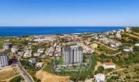 AL-528-7, Alanya Ishaklı Highlight: 3‑Zimmer Traumwohnung mit Balkon, Spa, Tennisplatz & Panorama!
