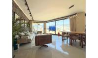 AN-2165, Elegante, klimatisierte Wohnung mit Balkon und Meerblick in Alanya