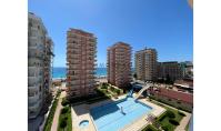 AL-1609, Wohnung mit Mittelmeerblick, Balkon, Pool und Parkplatz in Alanya Mahmutlar