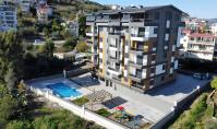 AL-1637-1, Zentrumsnahe Wohnung (2 Zimmer, 1 Bad) mit Balkon und Pool in Alanya-Gazipasa