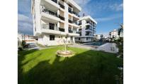 AN-2278, Neubau-Wohnung mit Balkon und Pool in Antalya-Kepez