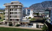 AL-1652-2, Strandnahe Eigentumswohnung (4 Zimmer, 2 Bäder) mit Fernblick und Pool in Alanya-Kestel