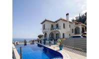 NO-838, Berg-Panorama-Villa mit Ausblick auf das Meer und Terrasse in Nordzypern-Karsiyaka