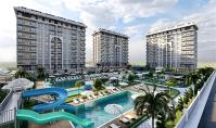 AL-803-4, Seniorenfreundliche Meerblick-Eigentumswohnung (3 Zimmer, 2 Bäder) mit Bergblick in Alanya-Demirtas