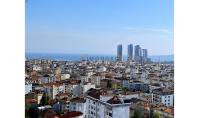 IS-5265, Wohnung mit Panoramablick auf das Meer, großzügigem Balkon und privatem Tiefgaragenstellplatz in Istanbul Kartal