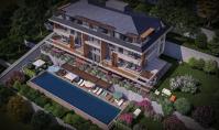 AL-1193-4, Meerblick-Eigentumswohnung (5 Zimmer, 2 Bäder) mit Terrasse und Pool in Alanya-Bektas