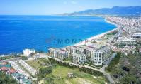 AL-724-4, Strandnahe Meerblick-Wohnung (2 Zimmer, 1 Bad) mit Balkon in Alanya-Kargicak
