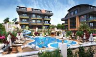 AL-733-6, Meerblick-Eigentumswohnung (2 Zimmer, 1 Bad) mit Terrasse und Pool in Alanya-Bektas
