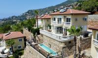 AL-1738, Villa mit Meerblick (250 m²) mit Pool und Gartenterrasse in Alanya Tepe – geeignet für eine Aufenthaltsgenehmigung