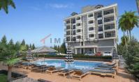 AL-829-3, 3+1-Penthouse mit separater Küche, Meerblick, 2 Badezimmern und Bergpanorama in Strandnähe in Alanya Kargıcak