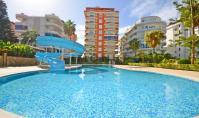 AL-1829, Vollständig möblierte Wohnung in Meeresnähe mit Pool und Balkon in Alanya Mahmutlar