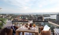 IS-5438-1, 3-Zimmer-Wohnung mit Meerblick zu verkaufen, mit 2 Badezimmern, Balkon und Alarmanlage in Istanbul-Küçükçekmece