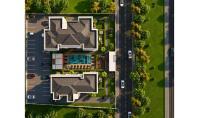 AN-2377-3, Exklusives neues Wohnprojekt mit Pool und Balkonen in Antalya-Kepez