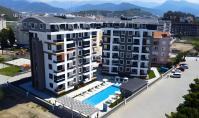 AL-989-4, Seniorenfreundliche Berg-Panorama-Eigentumswohnung (3 Zimmer, 2 Bäder) mit Ausblick auf das Mittelmeer in Alanya-Pazarci