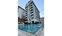 AL-1839, Vollständig luxuriös eingerichtete und klimatisierte Wohnung mit Balkon in einem Neubau in Alanya Avsallar