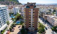 AL-1865, Möblierte 4+1-Wohnung (200 m²) im 4. Stock, Wohnanlage mit Pool und Pavillon, 770 m vom Cleopatra-Strand entfernt, berechtigt zum Erwerb der türkischen Staatsbürgerschaft – Alanya Cleopatra