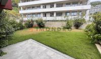 AL-1864, Geräumige 4+1-Wohnung im Erdgeschoss (248 m²) mit 160 m² großem Privatgarten, teilweisem Meer- und Schlossblick – Alanya Hasbahçe