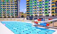 AL-1879, Neue, unmöblierte 1+1-Wohnung (55 m²) im 5. Stock mit Balkon, großem Pool mit Aquapark, Sauna und Fitnessraum – Avsallar