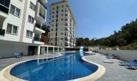 AL-1877, Möblierte 1+1-Wohnung (42 m²) im 1. Stock mit Pools, Fitnessraum und Kinderspielzimmer, 1,4 km vom Meer entfernt – Avsallar, Baujahr 2022