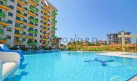 AL-1914, Familien-Penthouse-Maisonette mit 150 m² und zwei Balkonen – 4+1 in einer Aqua-Park-Anlage in Avsallar