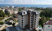 AL-1933, Maisonette-Wohnung mit Meerblick im 6. Stock – möbliert, 105 m², 2+1, Baujahr 2025, mit Pool und Sauna, Avsallar