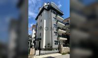 AL-1923, Freier Meerblick und zwei Balkone – Möblierte 115 m² große 2+1-Wohnung mit separater Küche in Avsallar