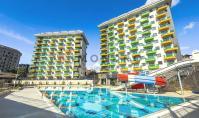 AL-1942, Wasserrutschen-Pool und Indoor-Spa in der Anlage – 55 m² große 1+1-Wohnung mit Balkon in Avsallar (um 3.300 € reduziert)