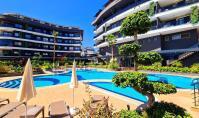 AL-1954, 54 m² große 1+1-Wohnung mit Blick auf den Pool in einer landschaftlich gestalteten Anlage mit Hamam, Salzraum und Hallenbad, Oba