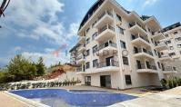 AL-1964, Bergblick aus einer brandneuen 52 m² großen 1+1-Wohnung mit Pool, Sauna und Fitnessraum, Oba (um 2.750 € reduziert)