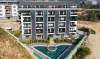 AL-1979, Nach Süden ausgerichtetes Gebäude aus dem Jahr 2025 mit Whirlpool, Sauna und Fitnessraum – Unmöblierte 1+1-Wohnung mit 54 m² im 3. Stock, Oba