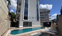 AL-2012, Duplexwohnung mit großen Terrassen und Bergblick – möblierte 100 m² große 2+1-Wohnung mit Pool, Sauna und Fitnessraum, Oba