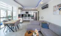 AL-2070, Fußbodenheizung und zwei Balkone – Vollständig möblierte 134 m² große 3+1-Wohnung, Wellness- und Fitnessbereich, 250 m zum Meer, Oba