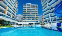 AL-2106, Renovierte und möblierte 120 m² große 2+1-Wohnung mit Fußbodenheizung in den Badezimmern – Aqua-Park, Spa und Hallenbadkomplex, Tosmur