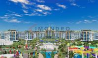 AL-2108, Luxuriös ausgestattete 180 m² große 3+1-XL-Wohnung in einem Aqua-Park-Resort (Fertigstellung 2025) – berechtigt zum Erwerb der Staatsbürgerschaft, 300 m vom Meer entfernt, Türkler