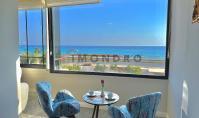 AL-2115, Direkt am Strand mit Meer- und Schlossblick – Vollständig möblierte 100 m² große 3+1-Wohnung, berechtigt zum Erwerb der Staatsbürgerschaft, Tosmur