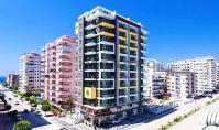 AL-2137, 250 m Fußweg zum Strand – Möblierte 68 m² große 1+1-Wohnung im 4. Stock mit Pool, Sauna und Fitnessraum, Mahmutlar