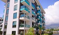 AL-2210, Penthouse-Terrassen mit Poolblick – Neues 110 m² großes 2+1-Maisonette-Apartment, Poolanlage mit Wasserrutsche, Hamam und Sauna, Kargicak