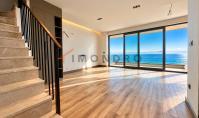 AL-2217, Direkt am Strand: 2026 erbautes 108 m² großes 2+1-Maisonette-Apartment mit Terrassen mit Meerblick, Pool und Sauna – Kestel