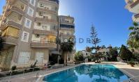 AL-2252, Meerblick und nur 50 m vom Strand entfernt – möblierte 2+1-Wohnung mit 115 m² und zwei Balkonen, Mahmutlar