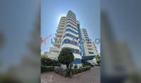 AL-2249, Innen- und Außenpools, Tennisplatz und Restaurant: Möblierte 2+1-Wohnung mit 115 m² im 9. Stock, Mahmutlar