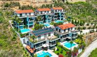 AL-2308, Villa mit privatem Pool und Sauna: Möbliert, 470 m², 6+1 Zimmer auf 4 Etagen, Kargicak (Preissenkung um 55.000 €)