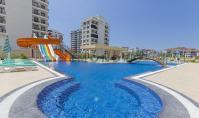 AL-2318, Brandneue 55 m² große 1+1-Wohnung mit Innenpool, Sauna und Hamam, 750 m vom Meer entfernt, Mahmutlar