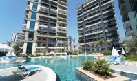 AL-2319, Teilweiser Meerblick, möblierte 55 m² große 1+1-Wohnung mit Wasserpark und Kino, Mahmutlar (Preissenkung um 7.700 €)