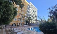 AL-2323, Zwei Gebäude vom Meer entfernt: 120 m² große 2+1-Wohnung mit Blick auf den Pool, 2 Balkone und Sauna, Mahmutlar