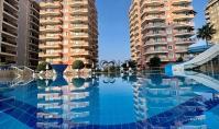 AL-2350, Panoramablick direkt auf das Meer mit eigener Sauna: Neu renovierte, möblierte 350 m² große 3+1-Maisonettewohnung, Mahmutlar