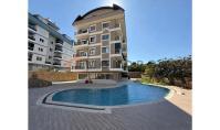 AL-2368, Brandneue Wohnung mit Blick auf das Schloss und eigenem Bad: Unmöblierte 85 m² große 2+1-Wohnung im 2. Stock, Pool, Oba